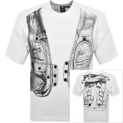 G-star G Star Raw Archive Boxy T Shirt White