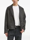 G-star Raw Asymmetrical Panel Jacket In Gray
