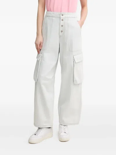 G-star Raw Balloon Cargo Button-fastening Jeans In White
