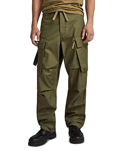 G-star Raw Men's R-3n Balloon Cargo Pants In Shadow Olive