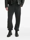G-star Raw Bend 3d Logo-patch Drawstring Trousers In Black