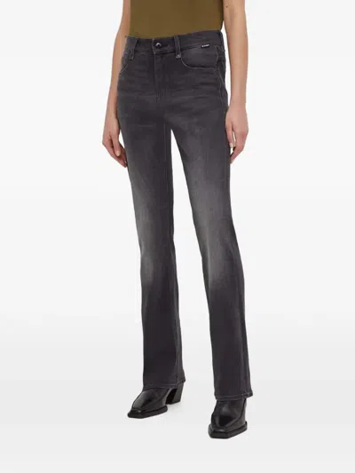 G-star Raw Boot-cut Jeans In Black