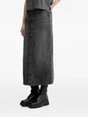 G-star Raw Geknöpfter Minirock Aus Denim In Gray
