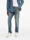 G-star Raw Buttoned Jeams In Blue