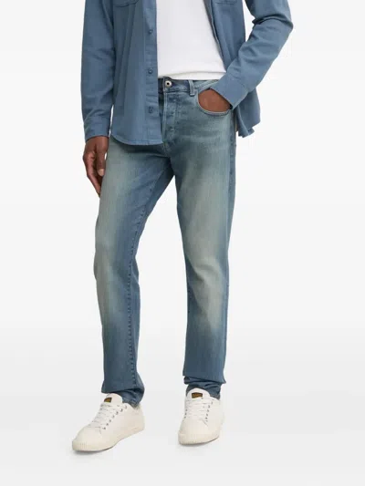 G-star Raw Buttoned Jeams In Blue