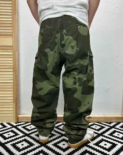 Pre-owned G-star Raw Camo Cargo Pant Size 38