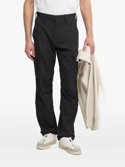 G-star Raw Cargo-pockets Trousers In Black