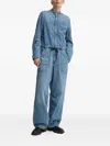 G-star Raw Cocoon Drawstring Jumpsuit In Blue