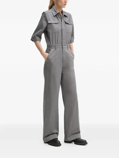 G-star Raw Core Belted Jumpsuit In Gray