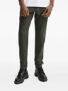 G-star Raw Elastic-cuff Trousers In Green