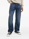 G-star Raw Five-pocket Design Jeans In Blue