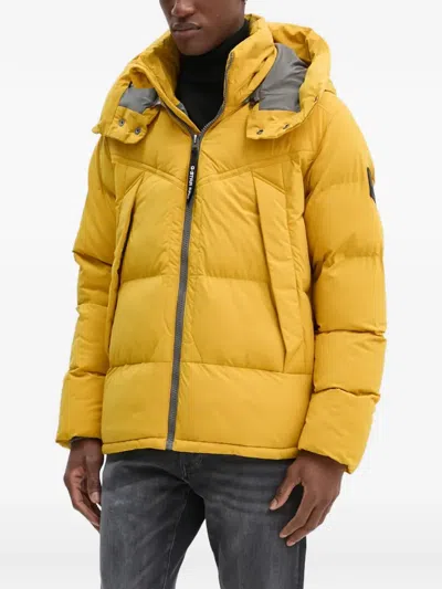 G-star Raw G-whistler Padded Jacket In Yellow
