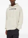 G-star Raw Herringbone-pattern Hooded Sweater In Neutral