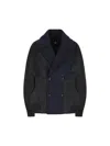 G-star Raw Double-breasted Jacket In Black