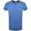 G-star G Star Raw Lash Logo T Shirt Blue In Blue
