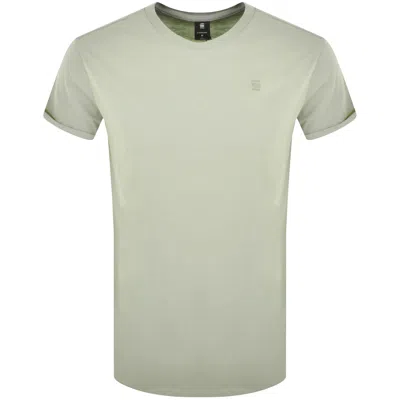 G-star G Star Raw Lash Logo T Shirt Green