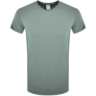 G-star G Star Raw Lash Logo T Shirt Grey