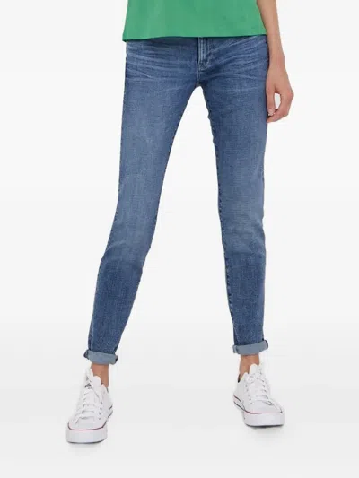G-star Raw Lhana Five-pocket Skinny Jeans In Blue