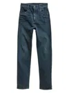 G-star Raw Logo-patch Denim Jeans In Blue