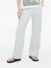 G-star Raw Logo-patch Sweatpants In White