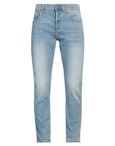 G-star Raw Man Jeans Blue Size 31w-30l Cotton, Elastomultiester, Elastane