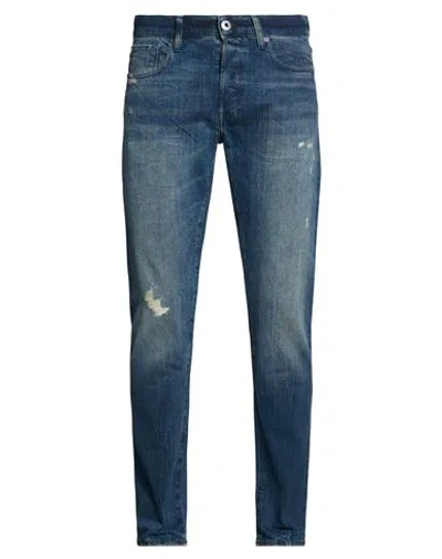 G-star Raw Man Jeans Blue Size 33w-32l Cotton, Recycled Cotton, Elastane