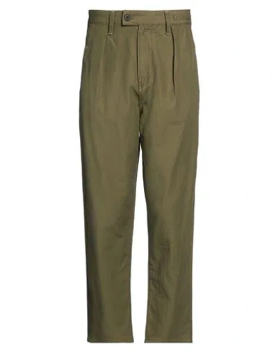 G-star Raw Man Pants Military Green Size 31w-32l Cotton
