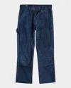 G-star Raw Men's 3d Loose Carpenter Pants In Rembrandt Lasered Self Portrait