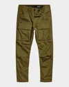 G-star Raw Men's 3d Regular Tapered Cargo Pants In Dark Olive