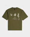 G-star Raw Archive Boxy Tee In Shadow Olive