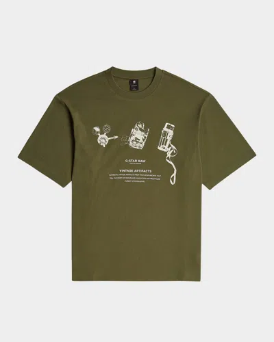 G-STAR RAW MEN'S ARCHIVE BOXY T-SHIRT