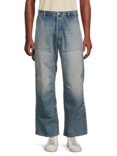 G-star Raw Men's Carpenter 3d Faded Jeans In Antiquefa Blue