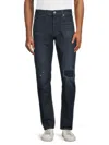 G-STAR RAW MEN'S HIGH RISE DISTRESSED JEANS
