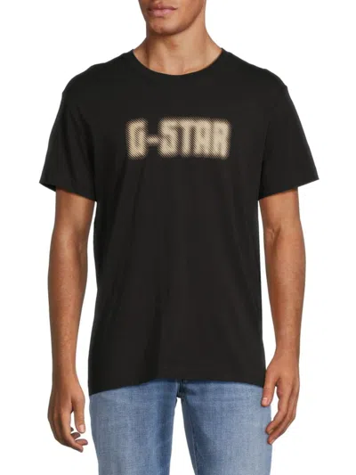 G-star Raw Men's Logo Tee In Black