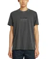 G-star Raw Men's Loose-fit Multi-logo Overdyed T-shirt In Black