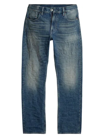 G-star Raw Men's Mosa Straight-leg Jeans In Antique Faded Lago Blue