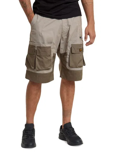 G-star Raw Men's P-35t Cotton Relaxed-fit Cargo Shorts