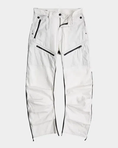 G-star Raw Men's Parachute 3d Jeans In Faded Chalkstone Gd