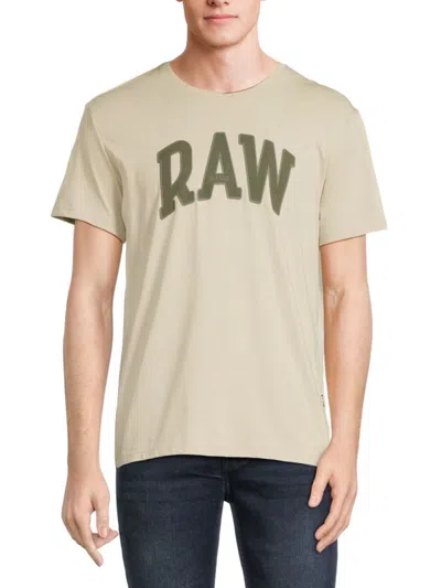 G-star Raw Men's Raw University Graphic Tee In Spray Green