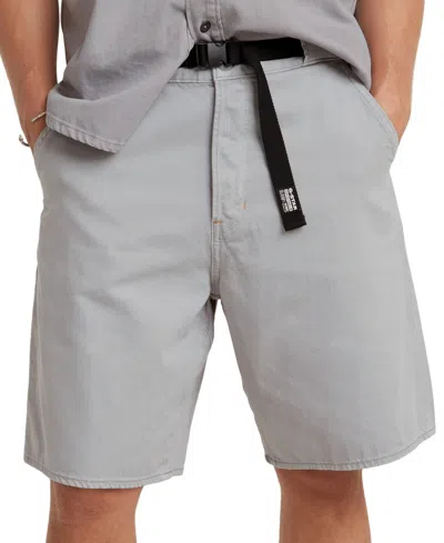 G-star Raw Men's Relaxed-fit Belted Travail Shorts In Renaissanc