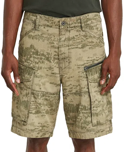 G-STAR RAW MEN'S RELAXED-FIT ROVIC CARGO SHORTS