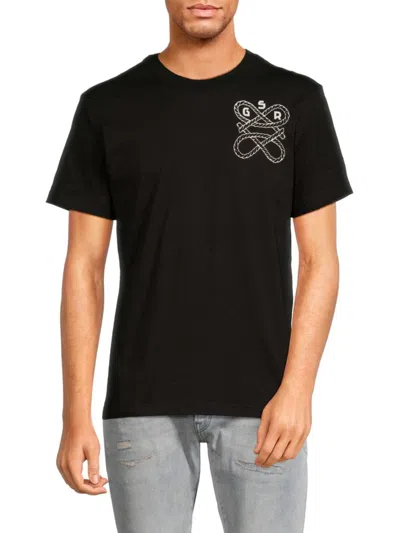 G-star Raw Men's Rope Knot Graphic Tee In Black