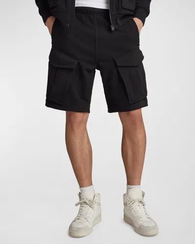 G-star Raw Men's Rovic Jogger Shorts In Black