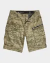 G-star Raw Men's Rovic Relaxed Cargo Shorts In Green