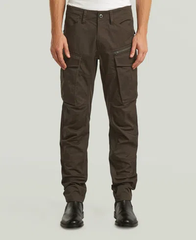 G-star Raw Men's Rovic Zip 3d Straight Tapered Cargo Pant In Brown