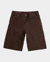 G-star Raw Men's Toolbox Cargo Shorts In Brown