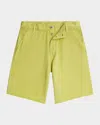 G-star Raw Men's Travail 5-pocket Shorts In Yellow