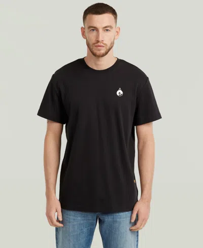 G-star Raw Men's Trims Regular-fit T-shirt In Black