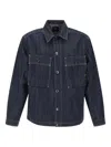 G-star Raw Mosa Patch-pocket Button Shirt In Blue