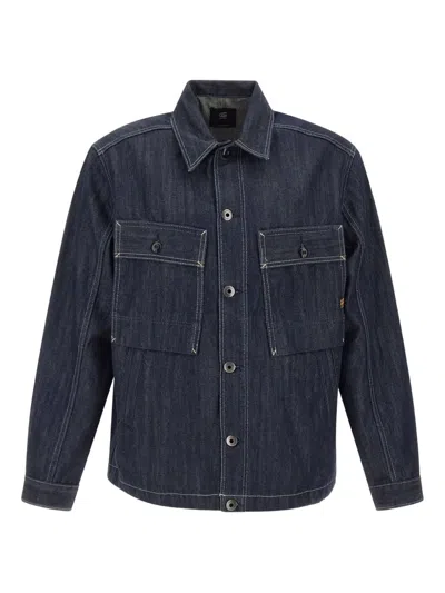G-STAR RAW MOSA PATCH-POCKET BUTTON SHIRT